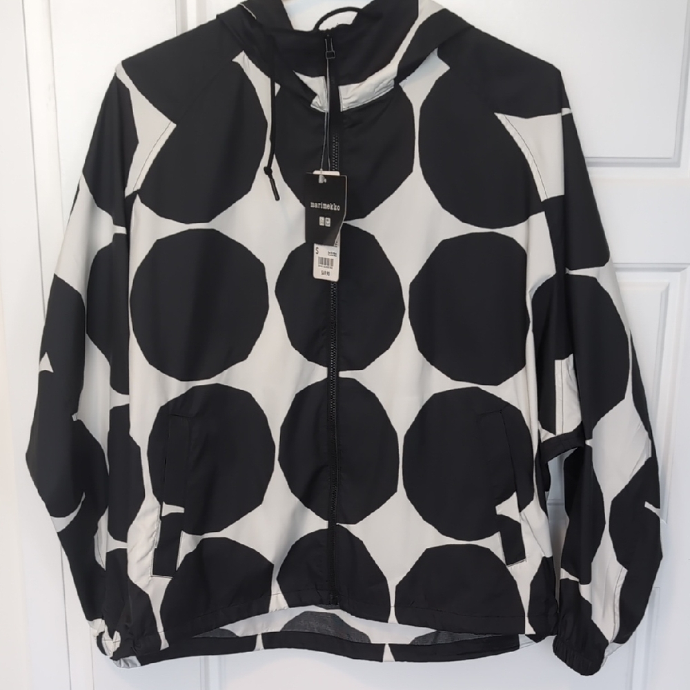 Black and White Polka Dot Jacket